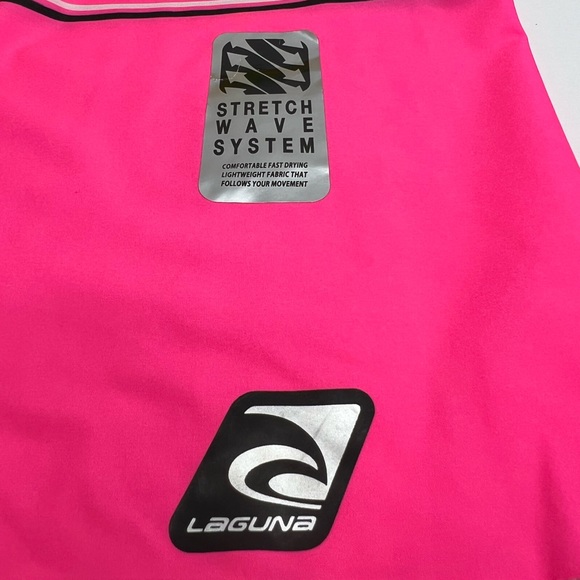 LAGUNA COASTAL FIT ABOVE THE KNEE BATHING SUIT, MULTI COLORS, SIZE LARGE - Picture 8 of 16